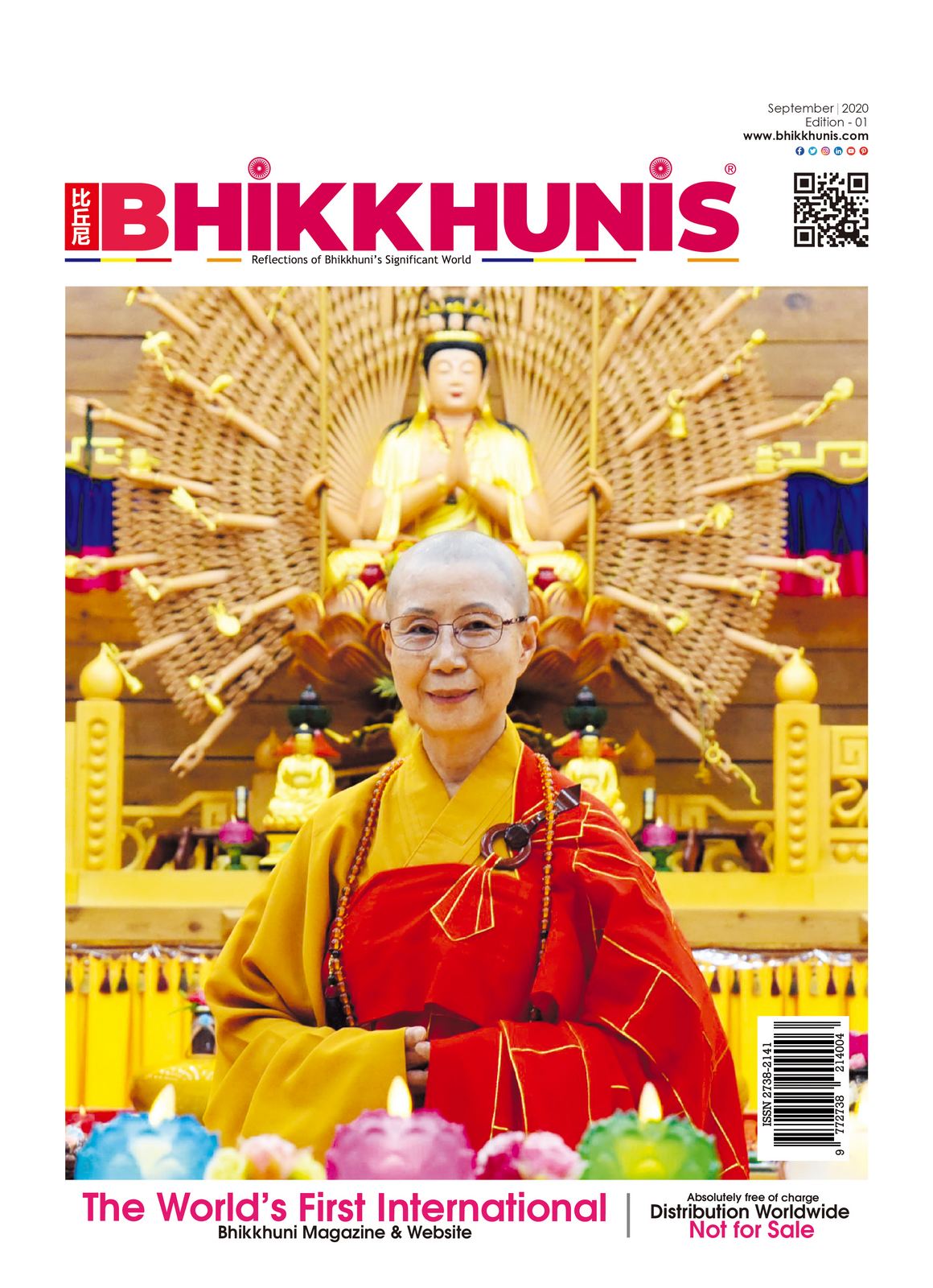 #Bhikkhunis_International_Buddhist_Magazine_September_2020_Front_Page