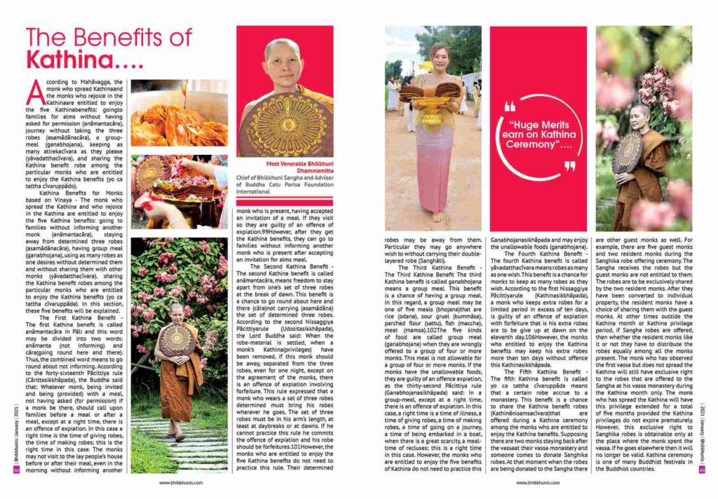 #Bhikkhunis_International_Buddhist_Magazine_January_2020_Page_48_&_49.